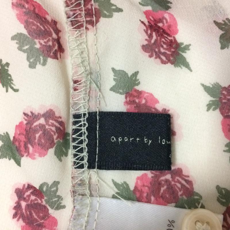 アパートバイローリーズ apart by lowrys カットソー 長袖 販売不可 M 花柄 レディース USED 古着 中古 10031072