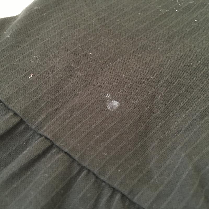 レプシィム LEPSIM カットソー 七分袖 M 無地 黒 / ブラック /  レディース USED 古着 中古 10031087