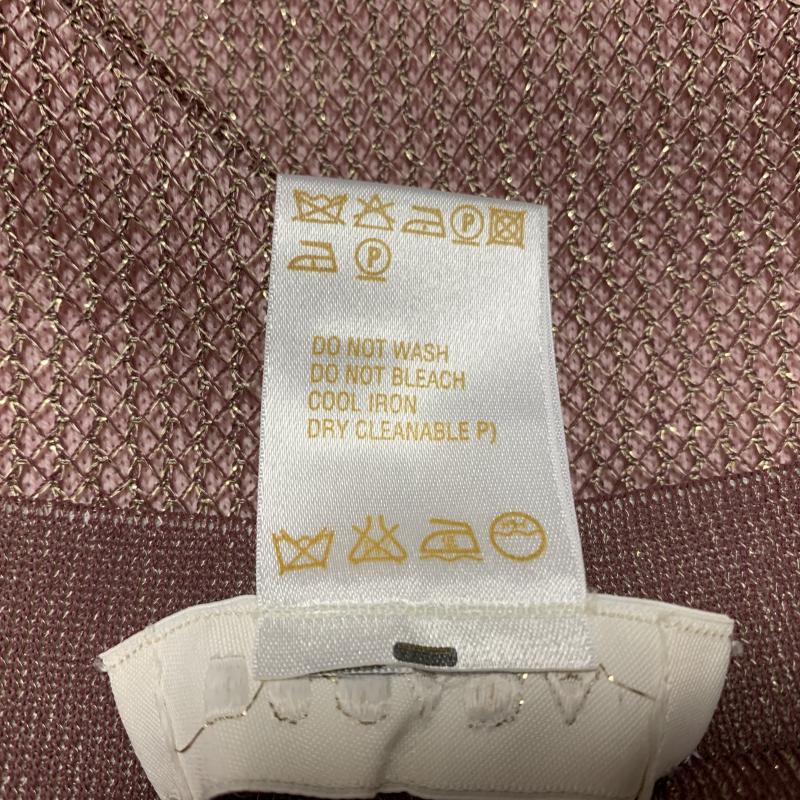 エスカーダ ESCADA スカート ひざ丈スカート 36 無地 X  桃 / ピンク / X 金 / ゴールド /  レディース USED 古着 中古 10031106