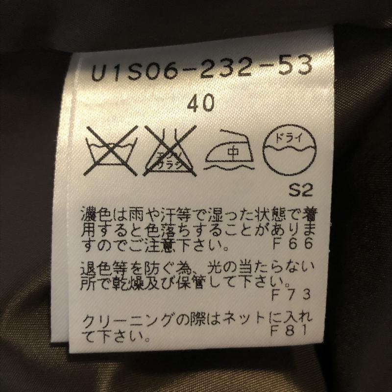 トランスワーク TRANS WORK スカート ひざ丈スカート スウェードスカート 40 無地 茶 / ブラウン /  レディース USED 古着 中古 10031125