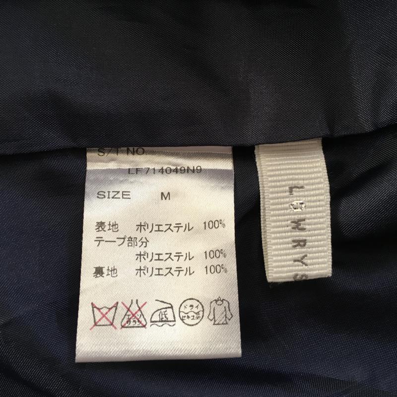 ローリーズファーム LOWRYS FARM ワンピース ミニスカート M ドット 青 / ブルー / X 黒 / ブラック /  レディース USED 古着 中古 10031167