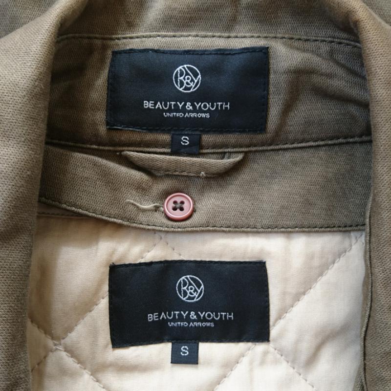 ビューティアンドユースユナイテッドアローズ BEAUTY&YOUTH UNITED ARROWS コート コート一般 S 無地 カーキ / カーキ /  レディース USED 古着 中古 10031212