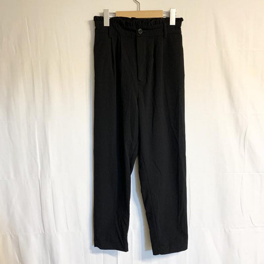 エムズエキサイト EMSEXCITE パンツ スラックス M 無地 黒 / ブラック /  レディース USED 古着 中古 10031298