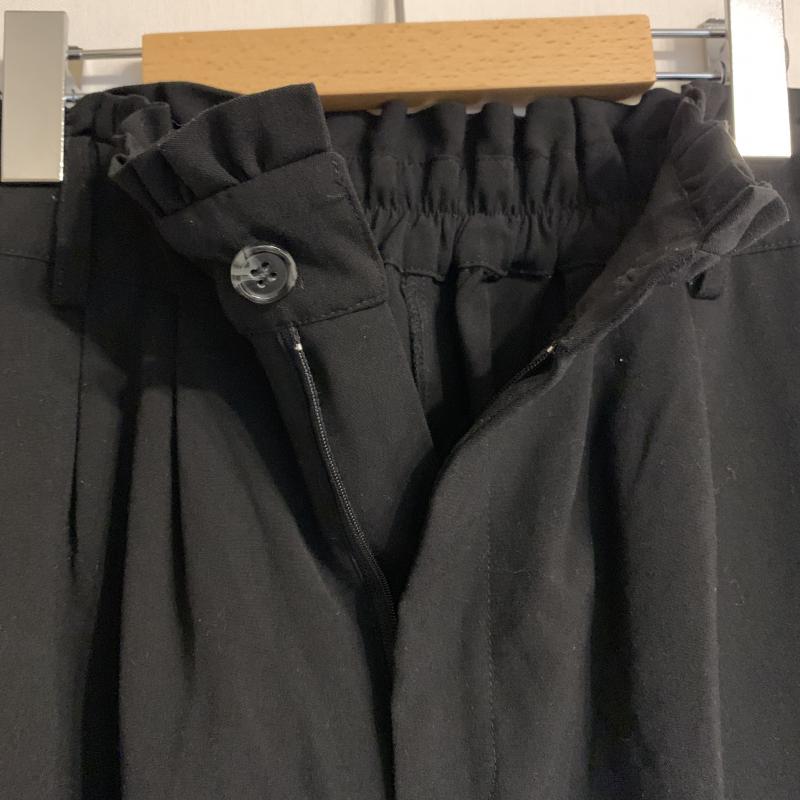 エムズエキサイト EMSEXCITE パンツ スラックス M 無地 黒 / ブラック /  レディース USED 古着 中古 10031298