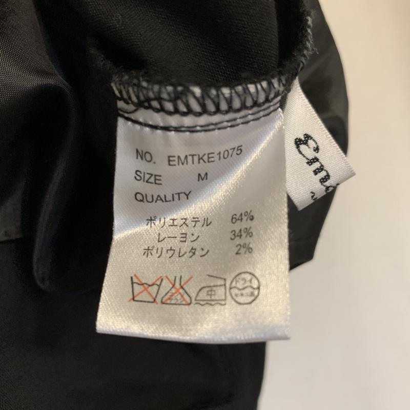 エムズエキサイト EMSEXCITE パンツ スラックス M 無地 黒 / ブラック /  レディース USED 古着 中古 10031298