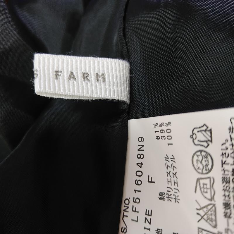 ローリーズファーム LOWRYS FARM スカート ひざ丈スカート FREE 無地 黒 / ブラック /  レディース USED 古着 中古 10031356