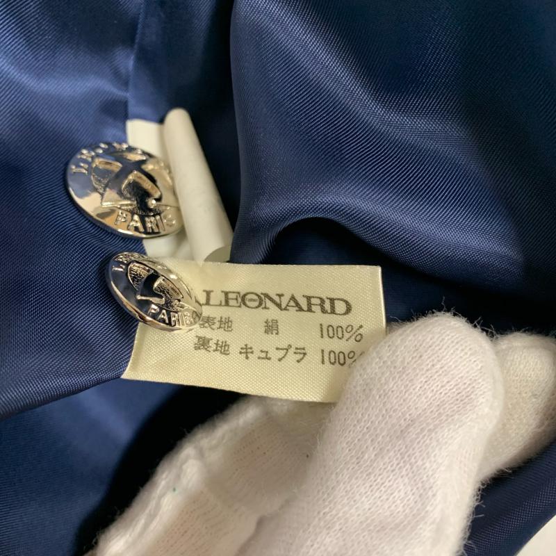 レオナール LEONARD コート コート一般 無地 X  インディゴ / インディゴ /  レディース USED 古着 中古 10031384