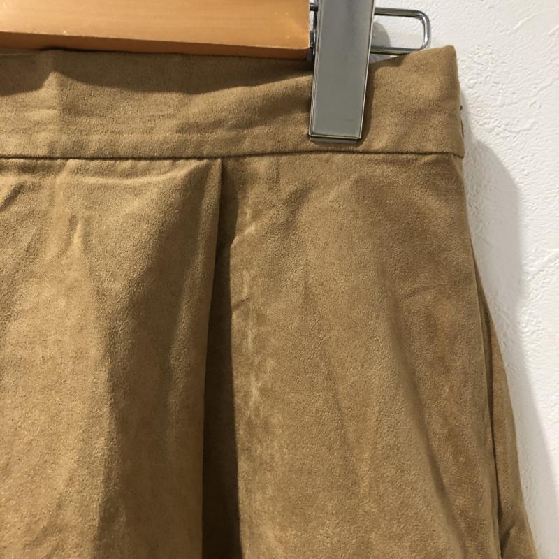 ケービーエフ KBF スカート ひざ丈スカート 無地 ベージュ / ベージュ /  レディース USED 古着 中古 10031402