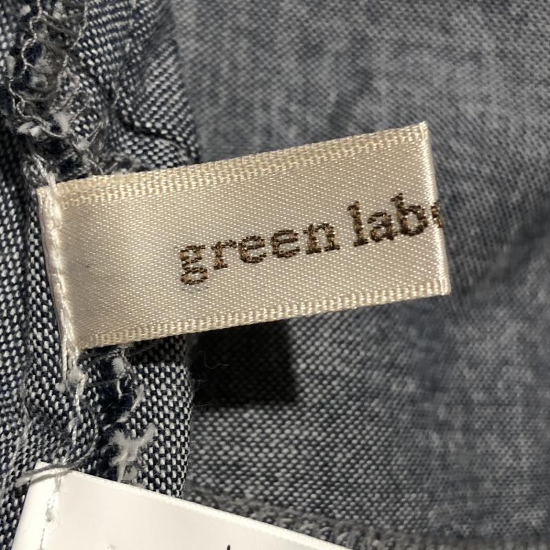 グリーンレーベルリラクシング green label relaxing スカート ひざ丈スカート 40 無地 X 刺繍 灰 / グレー / X 茶 / ブラウン / X 黄 / イエロー /  レディース USED 古着 中古 10031406
