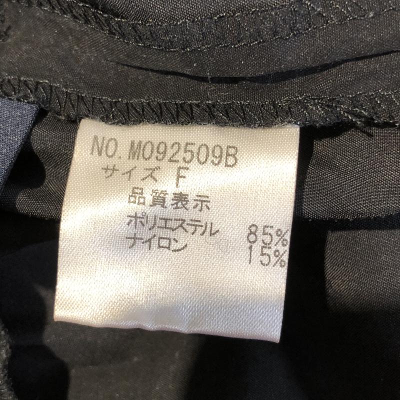 ミスティック mystic スカート ひざ丈スカート FREE 無地 黒 / ブラック /  レディース USED 古着 中古 10031437