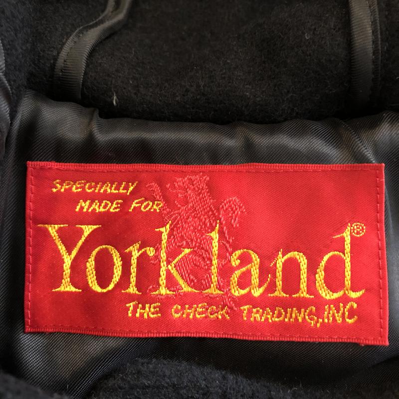 ヨークランド Yorkland コート コート一般 ウールメルトン 無地 黒 / ブラック /  レディース USED 古着 中古 10031475