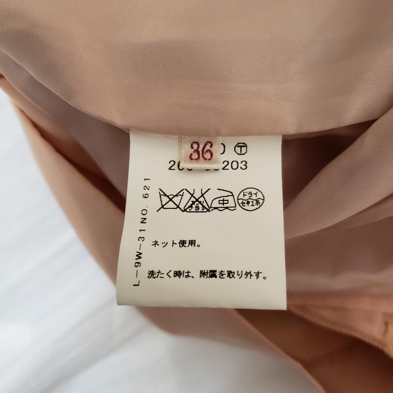 ルビーリベット Rubyrivet ワンピース ひざ丈スカート 36 無地 ベージュ / ベージュ /  レディース USED 古着 中古 10031521