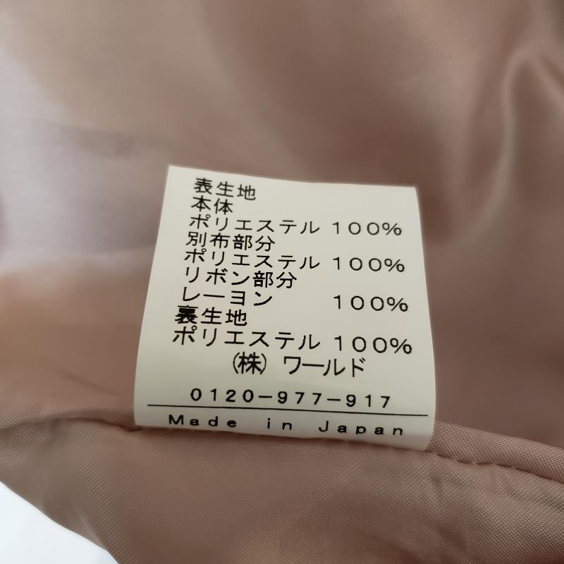 ルビーリベット Rubyrivet ワンピース ひざ丈スカート 36 無地 ベージュ / ベージュ /  レディース USED 古着 中古 10031521