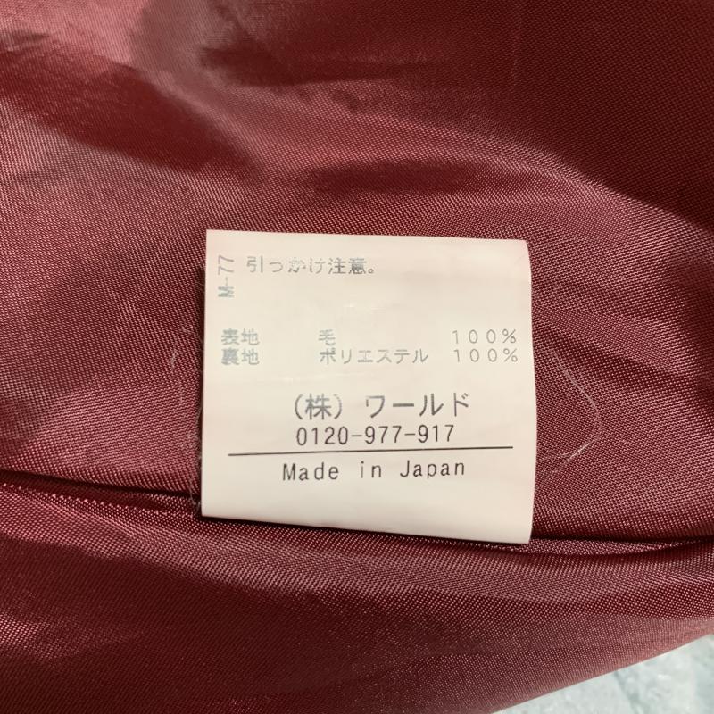 アナトリエ anatelier スカート ミニスカート 36 無地 えんじ / ワインレッド /  レディース USED 古着 中古 10031543