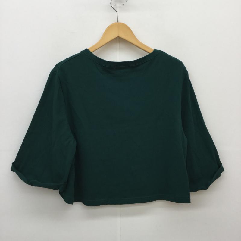 マウジー MOUSSY カットソー 長袖 FREE 無地 緑 / グリーン /  レディース USED 古着 中古 10031656