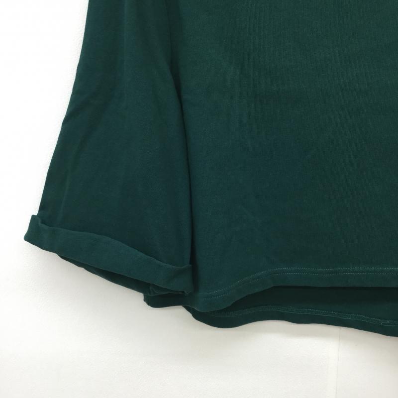 マウジー MOUSSY カットソー 長袖 FREE 無地 緑 / グリーン /  レディース USED 古着 中古 10031656