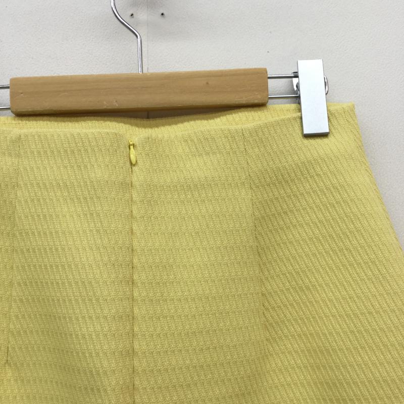 ザラ ZARA スカート ミニスカート S  黄 / イエロー /  レディース USED 古着 中古 10031692