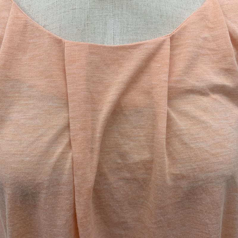 フリーズフレーズ FREE'S PHRASE カットソー 半袖 無地 M 無地 桃 / ピンク / X アイボリー / アイボリー /  レディース USED 古着 中古 10031824