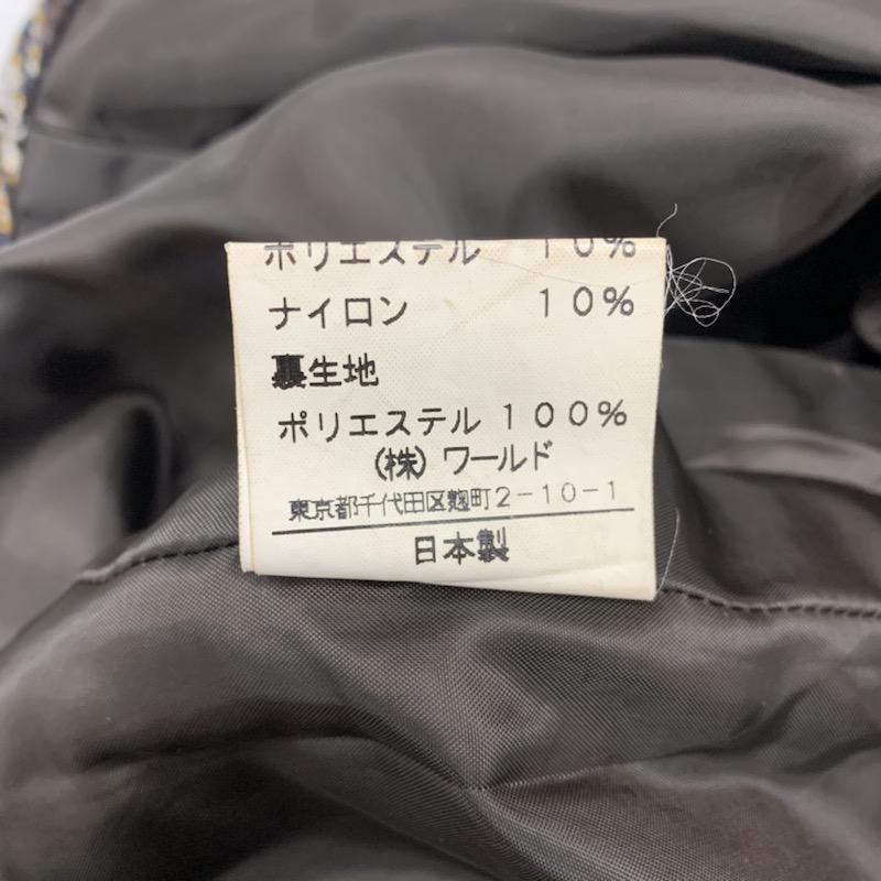 クローラ crolla スカート ひざ丈スカート タイトスカート 38  茶 / ブラウン / X 青 / ブルー / X 白 / ホワイト / X 黄 / イエロー /  レディース USED 古着 中古 10031826