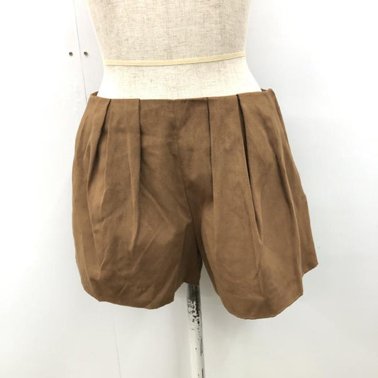 レイビームス Ray BEAMS パンツ ショートパンツ 0 無地 茶 / ブラウン /  レディース USED 古着 中古 10032049