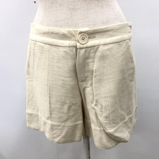 レイビームス Ray BEAMS パンツ ショートパンツ 1 無地 白 / ホワイト /  レディース USED 古着 中古 10032054