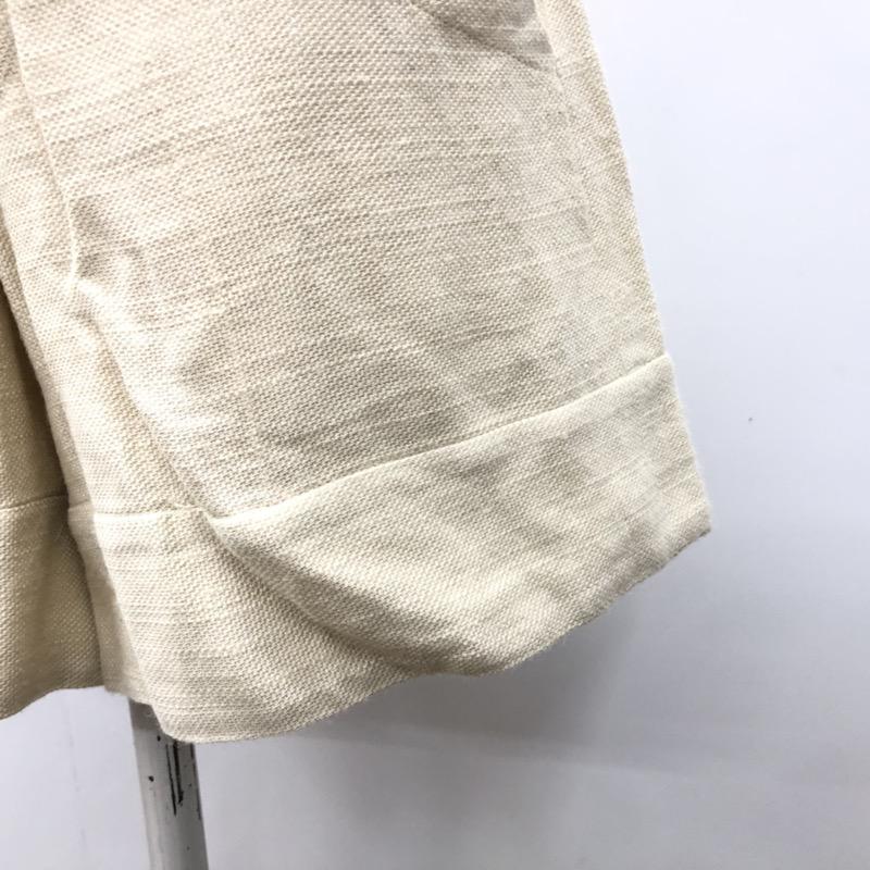 レイビームス Ray BEAMS パンツ ショートパンツ 1 無地 白 / ホワイト /  レディース USED 古着 中古 10032054