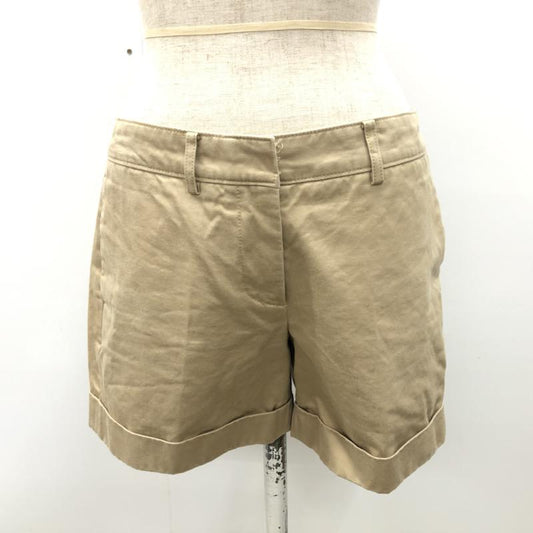 ビームス BEAMS パンツ ショートパンツ 36 無地 ベージュ / ベージュ /  レディース USED 古着 中古 10032066