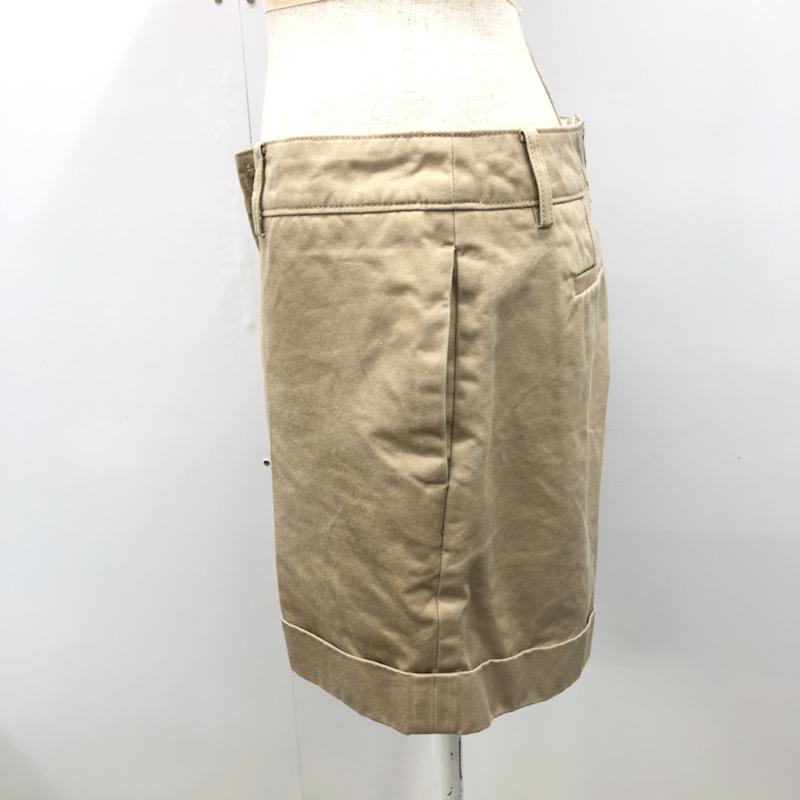 ビームス BEAMS パンツ ショートパンツ 36 無地 ベージュ / ベージュ /  レディース USED 古着 中古 10032066