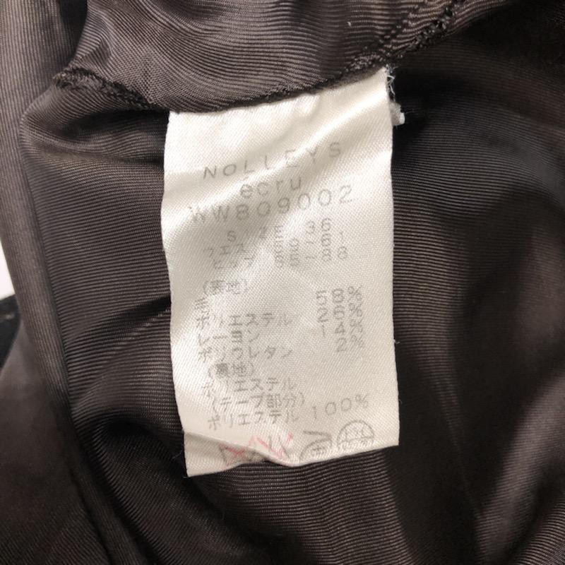 ノーリーズ NOLLEY'S パンツ ショートパンツ 36 ストライプ 黒 / ブラック /  レディース USED 古着 中古 10032088