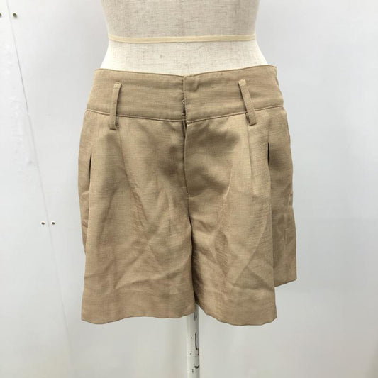 ロペ ROPE' パンツ ショートパンツ 7 無地 カーキ / カーキ /  レディース USED 古着 中古 10032089