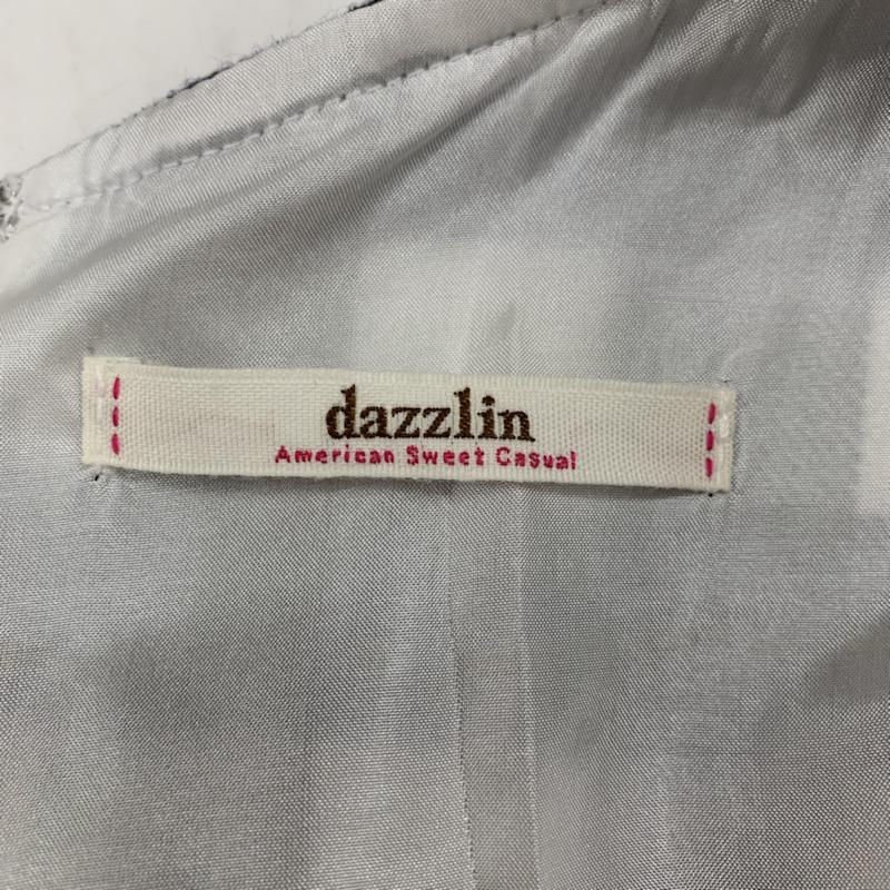 ダズリン dazzlin ワンピース ミニスカート チェック M チェック 紺 / ネイビー /  レディース USED 古着 中古 10032109