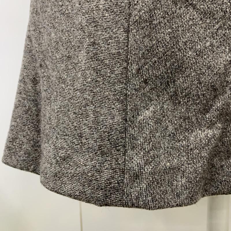 アンタイトル UNTITLED スカート ひざ丈スカート Aラインスカート 無地 3 無地 茶 / ブラウン /  レディース USED 古着 中古 10032148