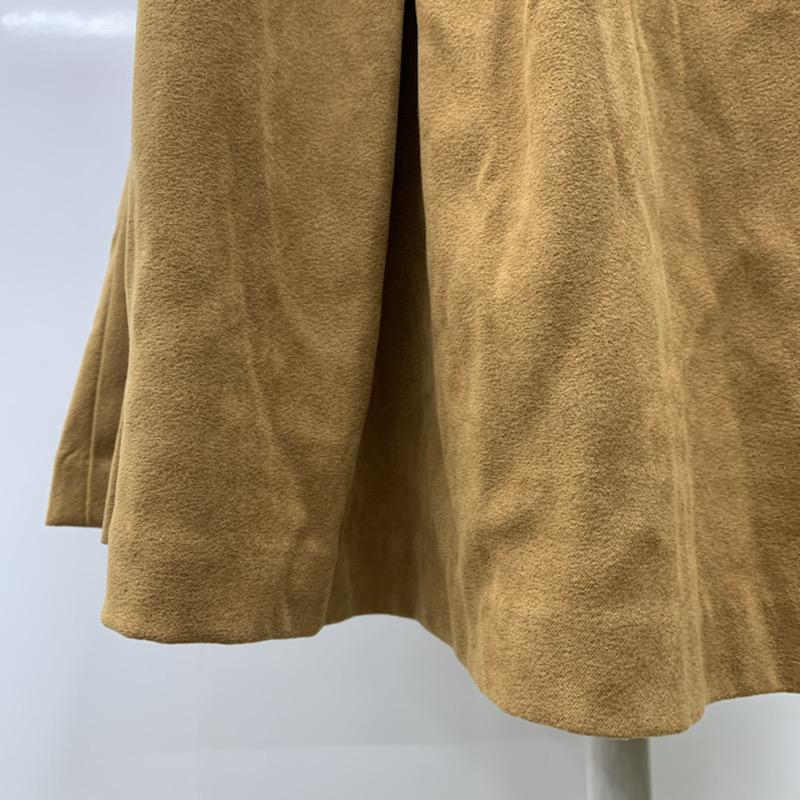 イング INGNI スカート ひざ丈スカート ギャザースカート 無地 M 無地 キャメル / キャメル /  レディース USED 古着 中古 10032152