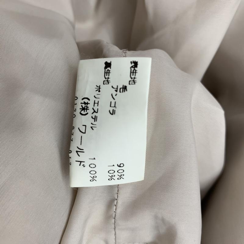 アンタイトル UNTITLED スカート ひざ丈スカート プリーツスカート 無地 0 無地 ベージュ / ベージュ /  レディース USED 古着 中古 10032160