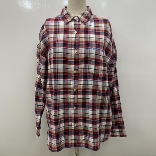 ジーナシス JEANASIS シャツ、ブラウス 長袖 チェックシャツ FREE チェック マルチカラー / マルチカラー /  レディース USED 古着 中古 10032399