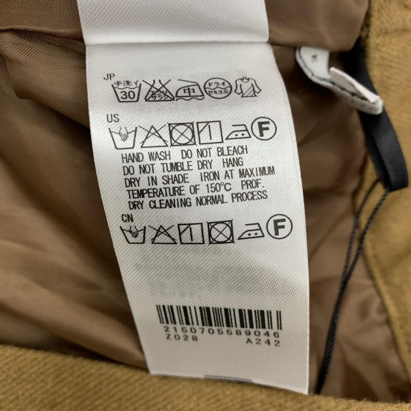 イーハイフンワールドギャラリー E hyphen world gallery スカート ひざ丈スカート S 無地 茶 / ブラウン /  レディース USED 古着 中古 10032476