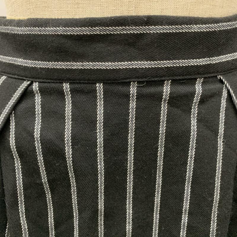 ミスティウーマン mysty woman スカート ミニスカート ストライプ M ストライプ 紺 / ネイビー /  レディース USED 古着 中古 10032478