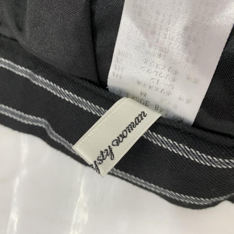 ミスティウーマン mysty woman スカート ミニスカート ストライプ M ストライプ 紺 / ネイビー /  レディース USED 古着 中古 10032478