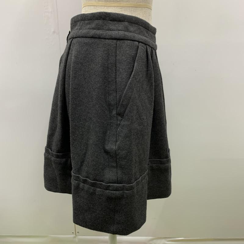 マークバイマークジェイコブス MARC by MARC JACOBS スカート ミニスカート 0 無地 灰 / グレー /  レディース USED 古着 中古 10032479