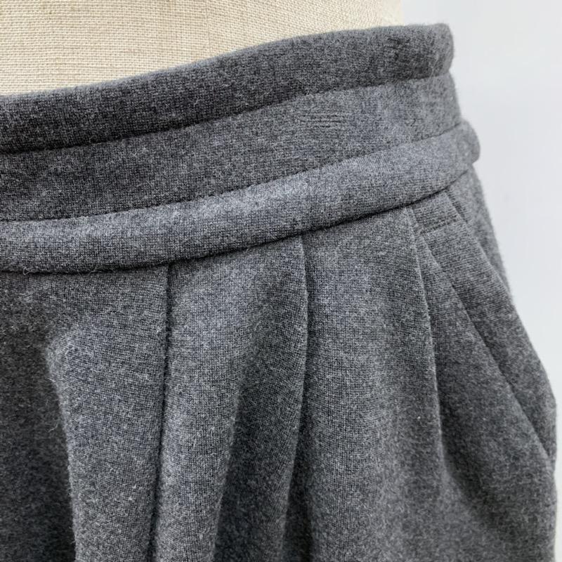 マークバイマークジェイコブス MARC by MARC JACOBS スカート ミニスカート 0 無地 灰 / グレー /  レディース USED 古着 中古 10032479