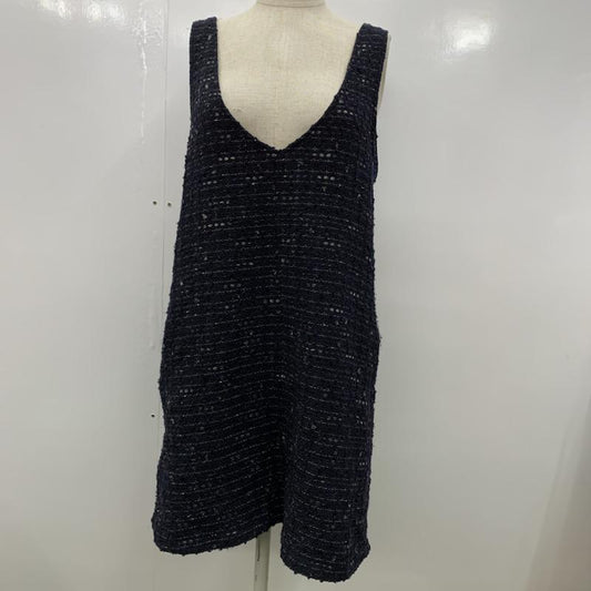 エヌナチュラルビューティーベーシック N.NATURALBEAUTYBASIC ワンピース ミニスカート M  紺 / ネイビー /  レディース USED 古着 中古 10032493