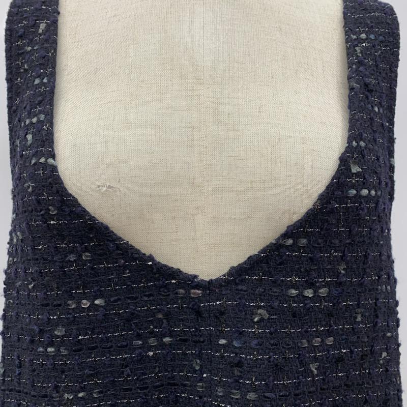 エヌナチュラルビューティーベーシック N.NATURALBEAUTYBASIC ワンピース ミニスカート M  紺 / ネイビー /  レディース USED 古着 中古 10032493