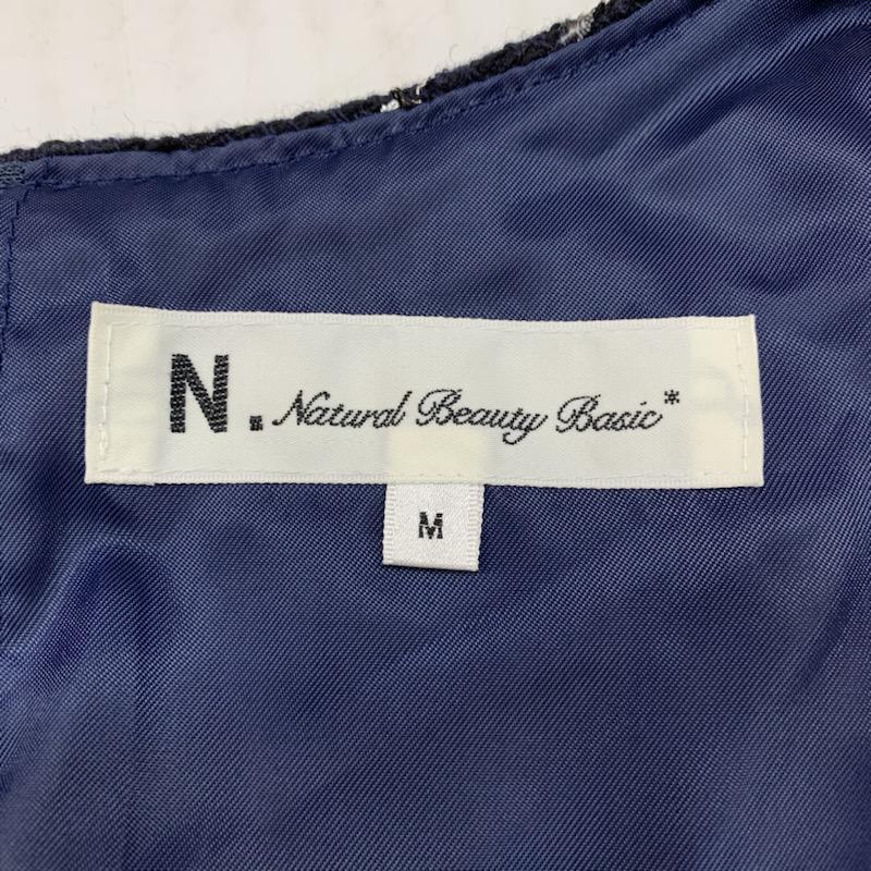 エヌナチュラルビューティーベーシック N.NATURALBEAUTYBASIC ワンピース ミニスカート M  紺 / ネイビー /  レディース USED 古着 中古 10032493