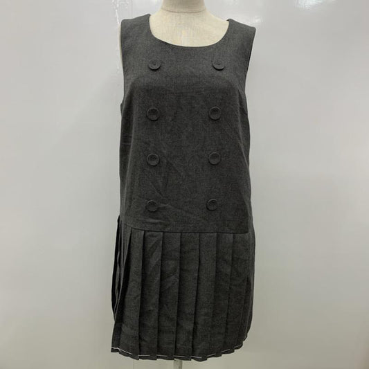アースミュージックアンドエコロジー earth music&ecology ワンピース ミニスカート タグ付 S 無地 灰 / グレー /  レディース USED 古着 中古 10032497