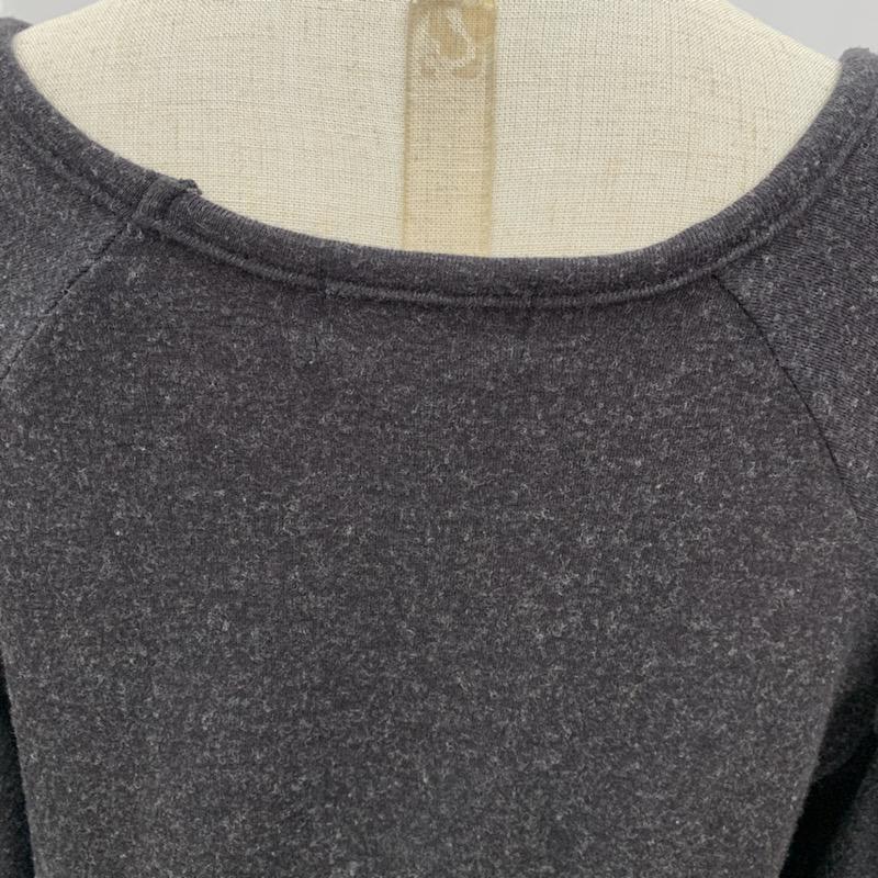 ケービーエフ KBF カットソー 長袖 無地 無地 ダークグレー / ダークグレー /  レディース USED 古着 中古 10032531
