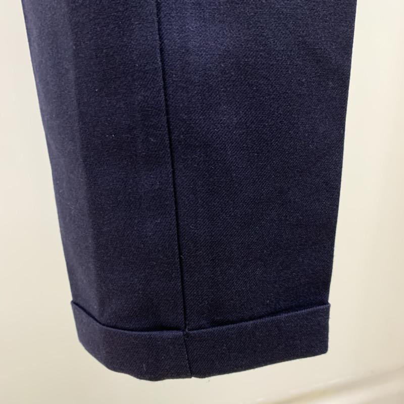 アーバンリサーチ URBAN RESEARCH パンツ スラックス 無地 38 無地 紺 / ネイビー /  レディース USED 古着 中古 10032729