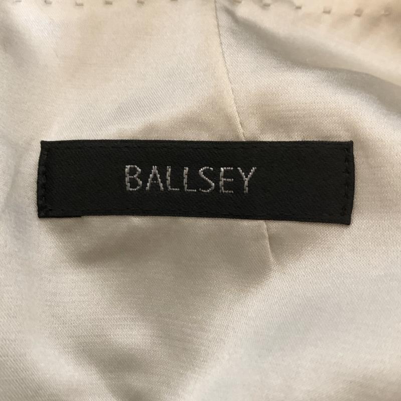 ボールジィ BALLSEY ワンピース ひざ丈スカート 38 無地 黒 / ブラック /  レディース USED 古着 中古 10032814