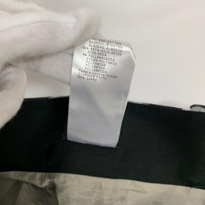 ジョルジオアルマーニ GIORGIO ARMANI スカート ミニスカート 38 総柄 X  黒 / ブラック / X 銀 / シルバー /  レディース USED 古着 中古 10032954