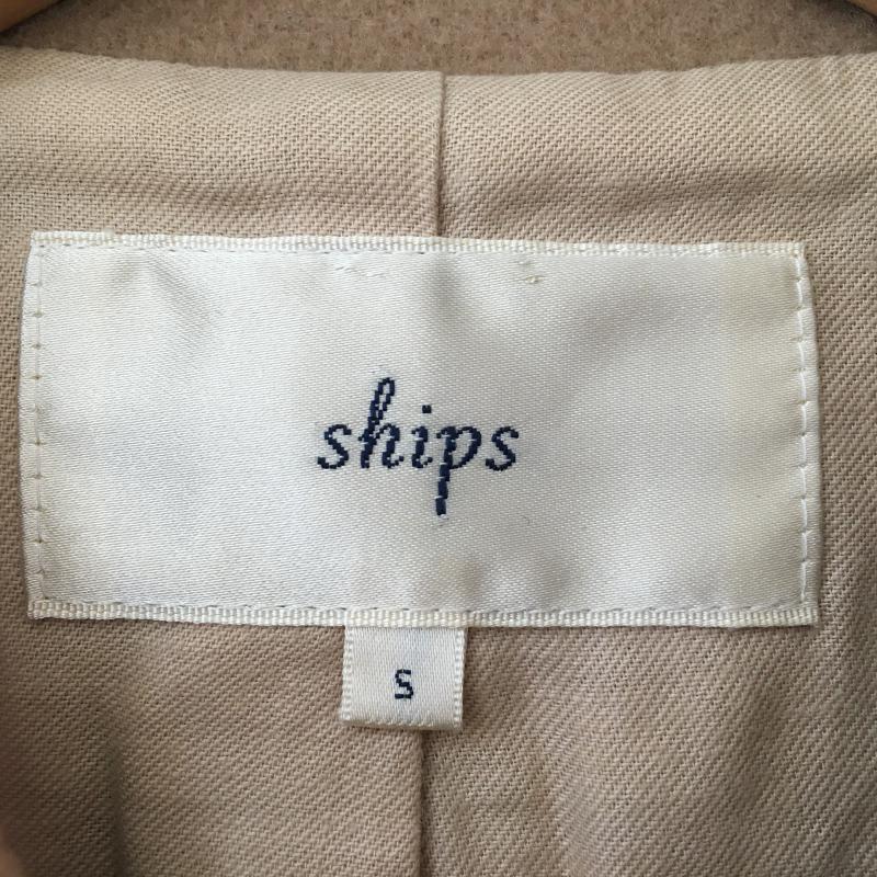 シップス SHIPS コート コート一般 S 無地 ベージュ / ベージュ /  レディース USED 古着 中古 10032968
