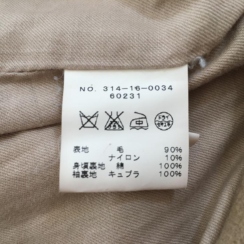 シップス SHIPS コート コート一般 S 無地 ベージュ / ベージュ /  レディース USED 古着 中古 10032968